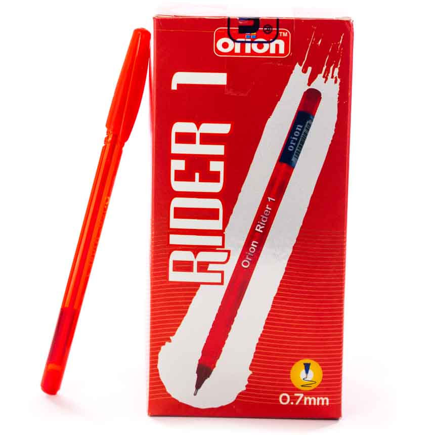 BOLIGRAFO PUNTA FINA X 50 UNI ROJO
